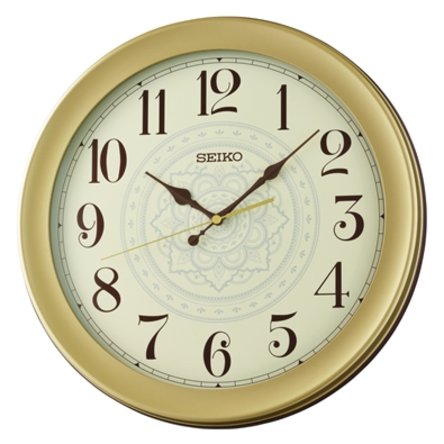 CARTER WALL CLOCK, GOLD