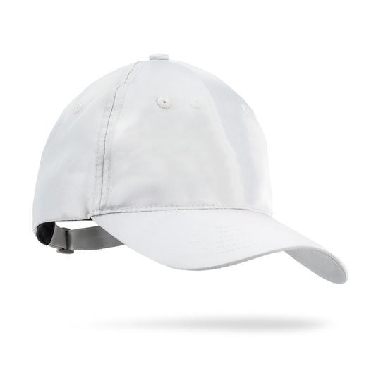 WOMEN'S SPADE HAT -WHITE & PINK_BLANK
