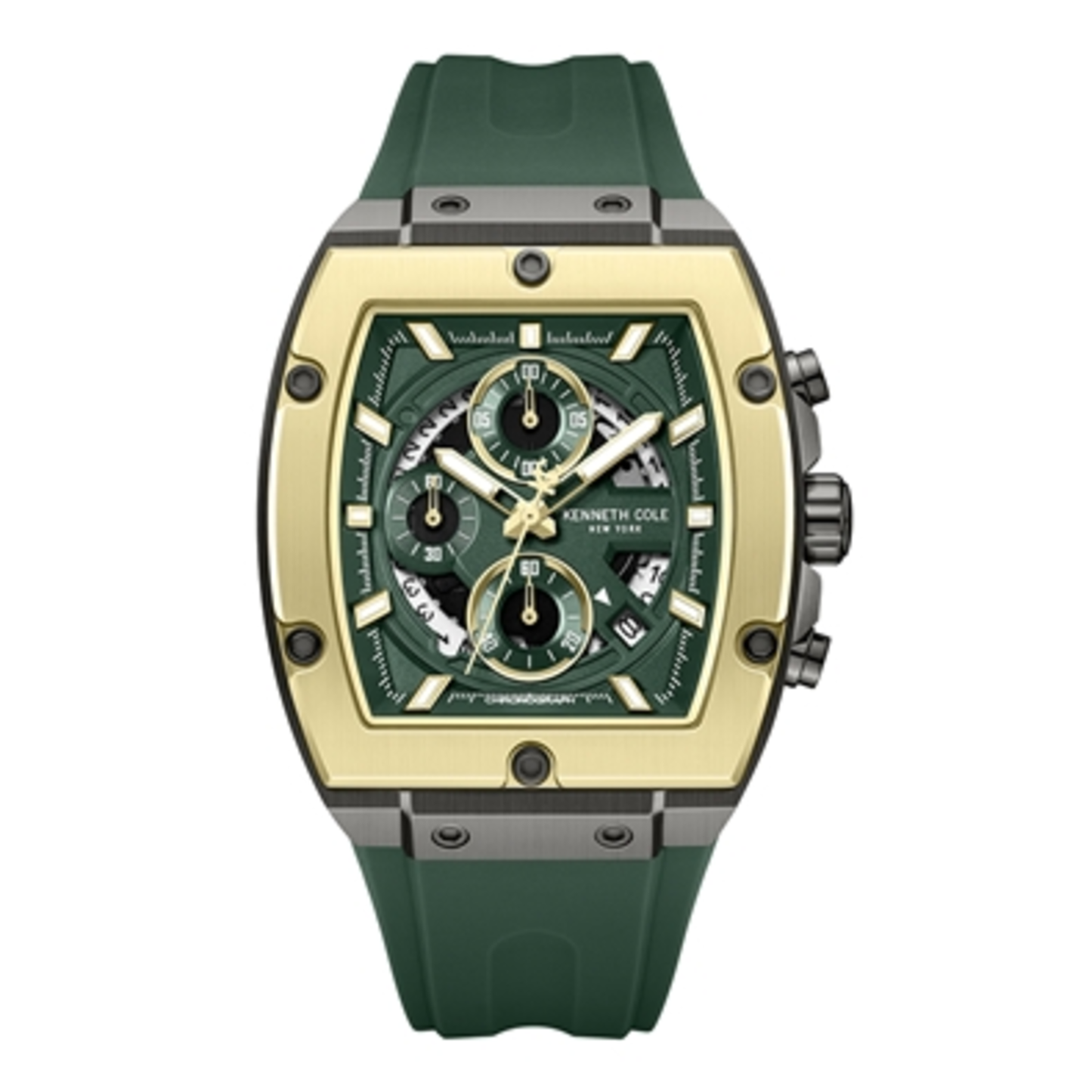 DRESS MEN'S WATCH, GREEN, MENS STANDARD