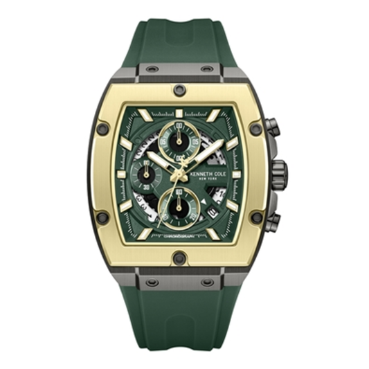 DRESS MEN'S WATCH, GREEN, MENS STANDARD