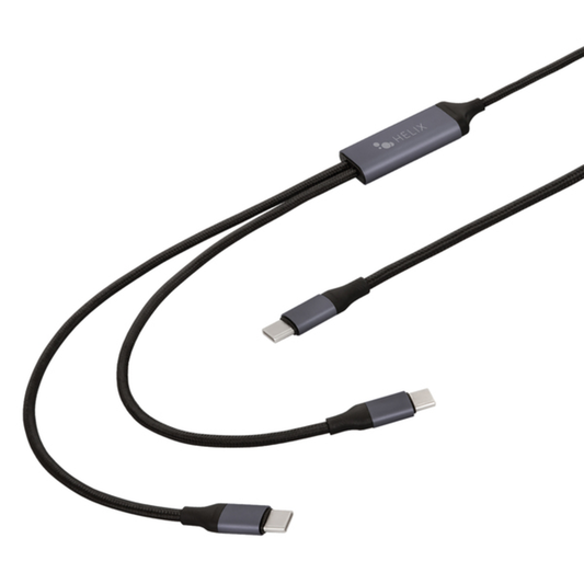 100W 2IN1 USBC-DL C CBL