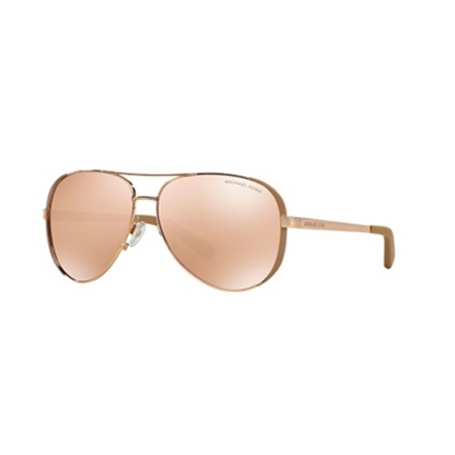 CHELSEA SUNGLASSES, ROSE GOLD/TAUPE, 59