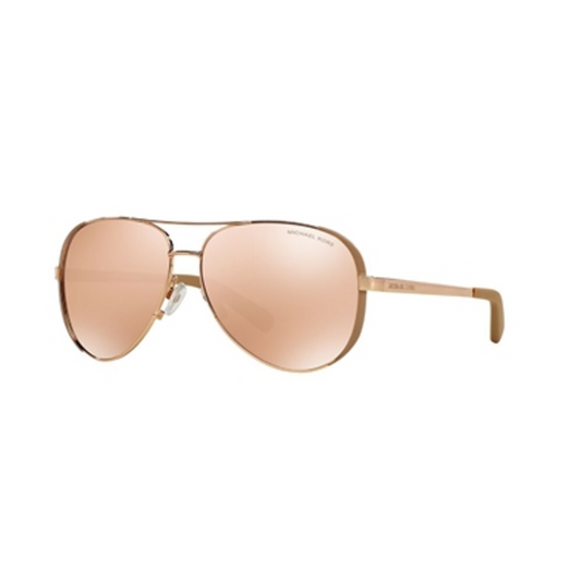 CHELSEA SUNGLASSES, ROSE GOLD/TAUPE, 59