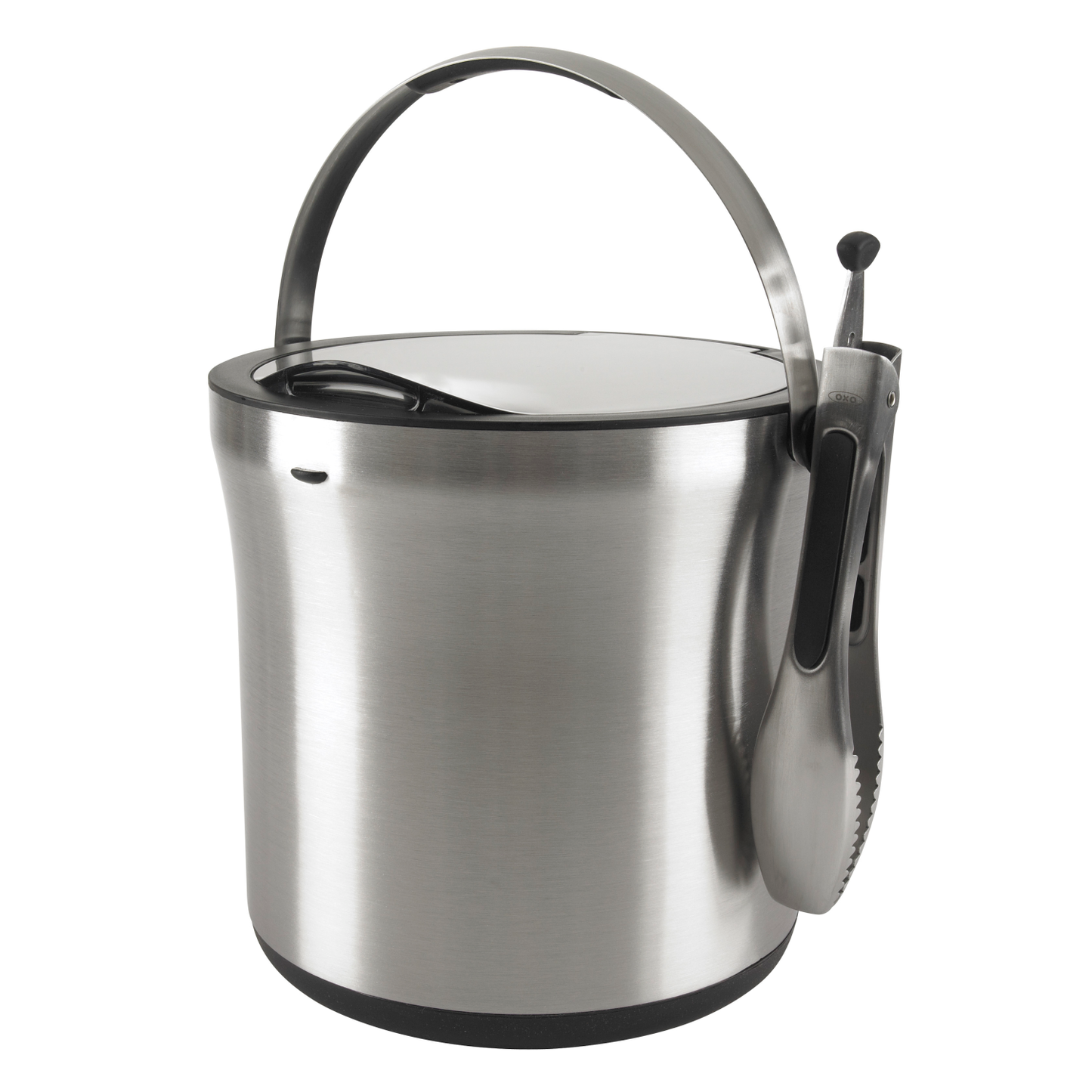 OXO STEEL ICE BUCKET AND TONGS SET