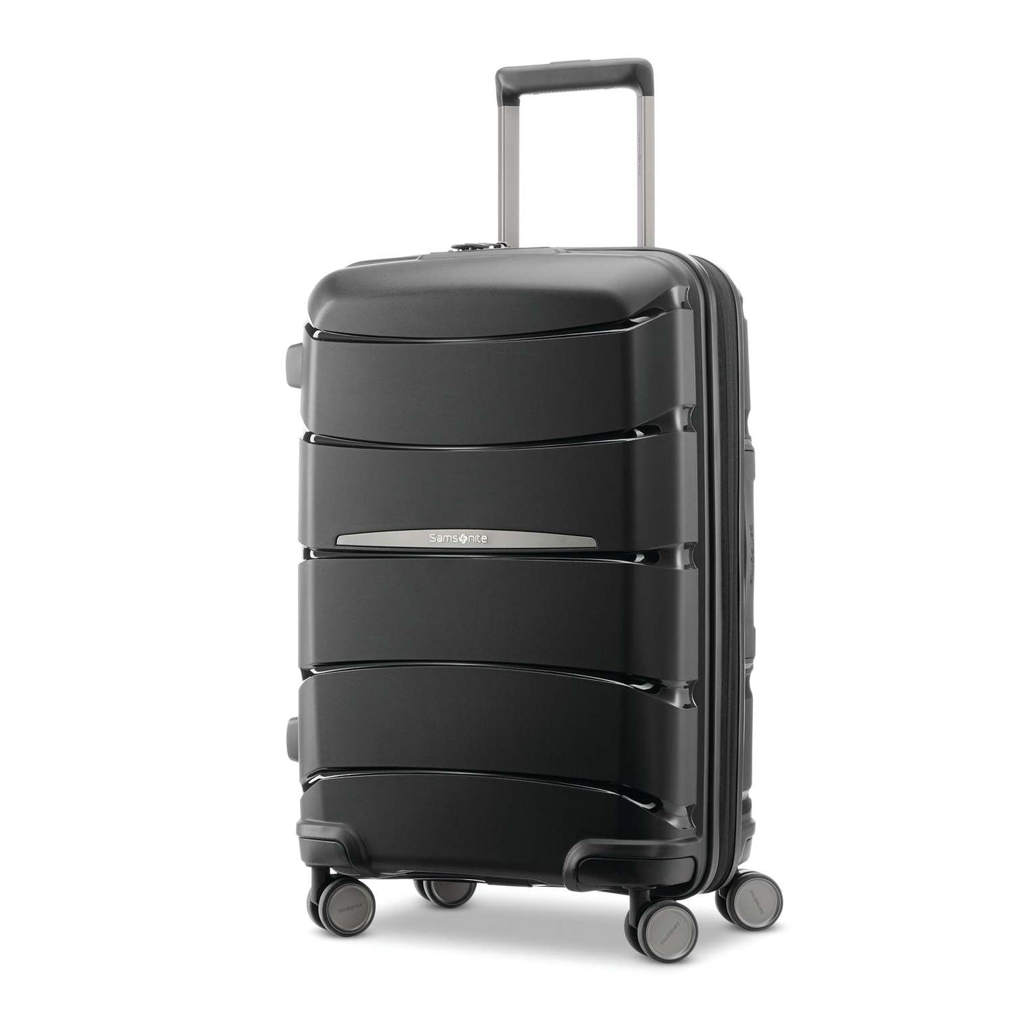 OUTLINE PRO CARRY-ON HARDSIDE SPINNER MIDNIGHT BLACK