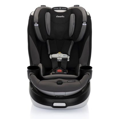 GOLD REVOLVE360 SLIM 2-IN-1 ROTATIONAL CAR SEAT + SENSORSAFE OBSIDIAN BLACK