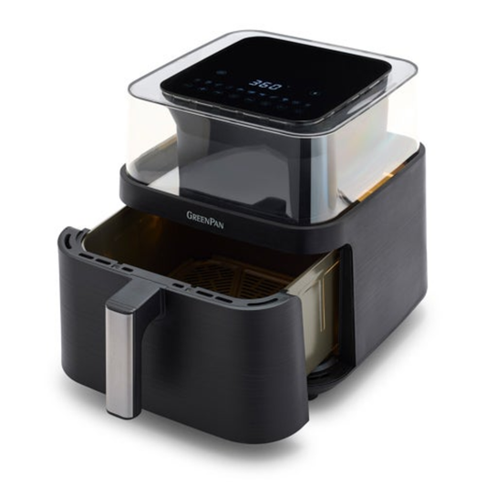 BISTRO 7QT 360-DEGREE CLEAR VIEW AIR FRYER