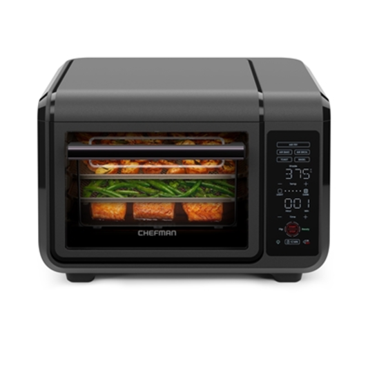 EASYAIR OVEN+AIR FRYER, BLACK, 15 QUART