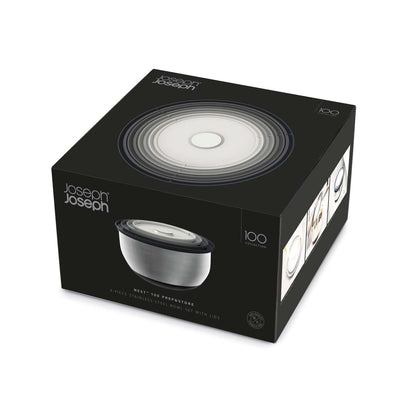 NEST PREP & STORE 8PC STEEL BOWL SET