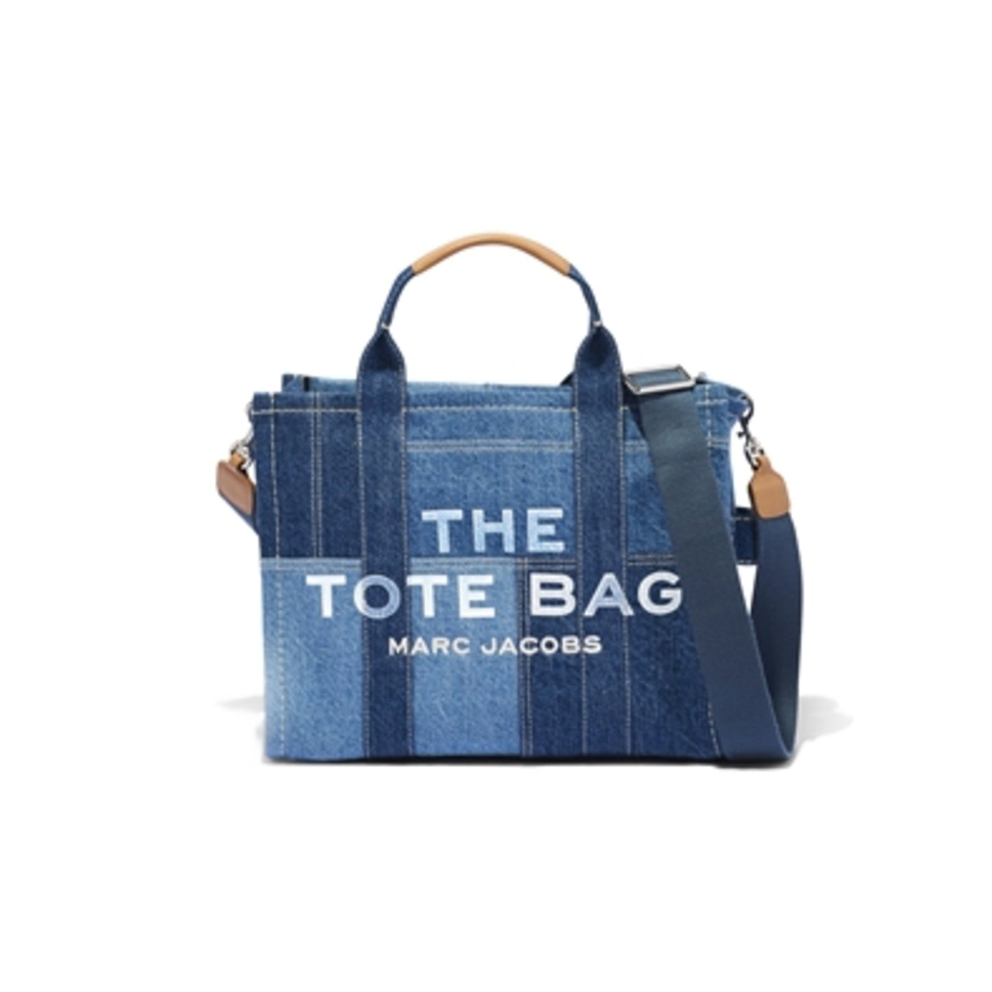 THE DENIM MEDIUM TOTE BAG, DENIM