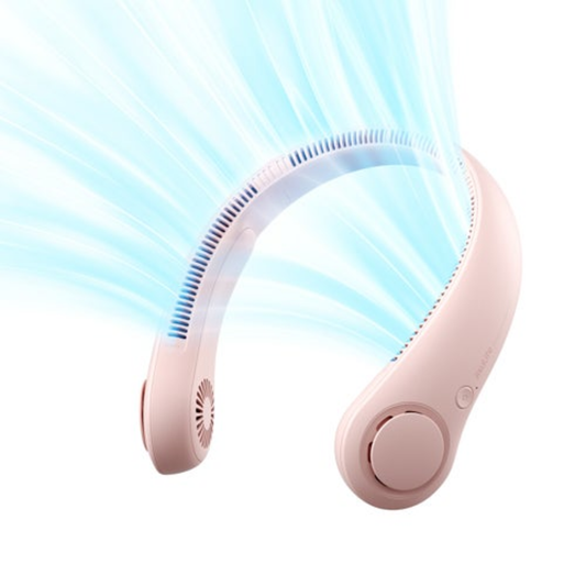 LIFE3 NECK FAN PINK