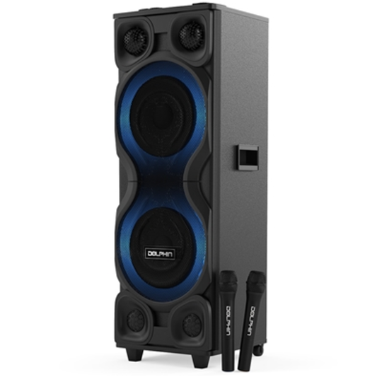 RECHARGEABLE X-BASS PARTY SPEAKER, 12"