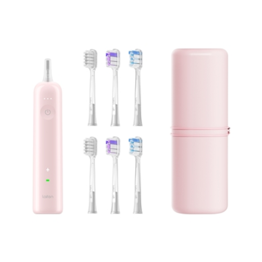 WAVE ELECTRIC TOOTHBRUSH W/ CASE, PINK