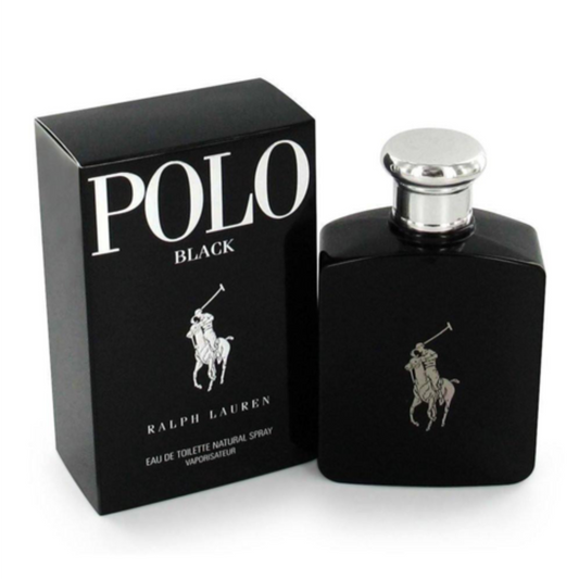 RALPH LAUREN POLO BLACK FOR MEN - 4.2 FL OZ