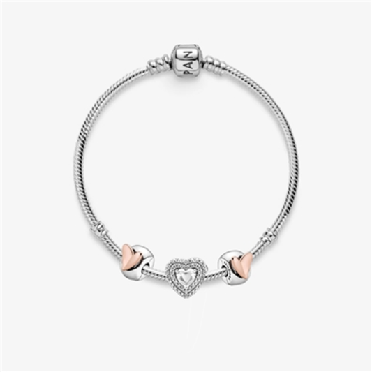 FOLLOW YOUR HEART BRACELET, 8.3"
