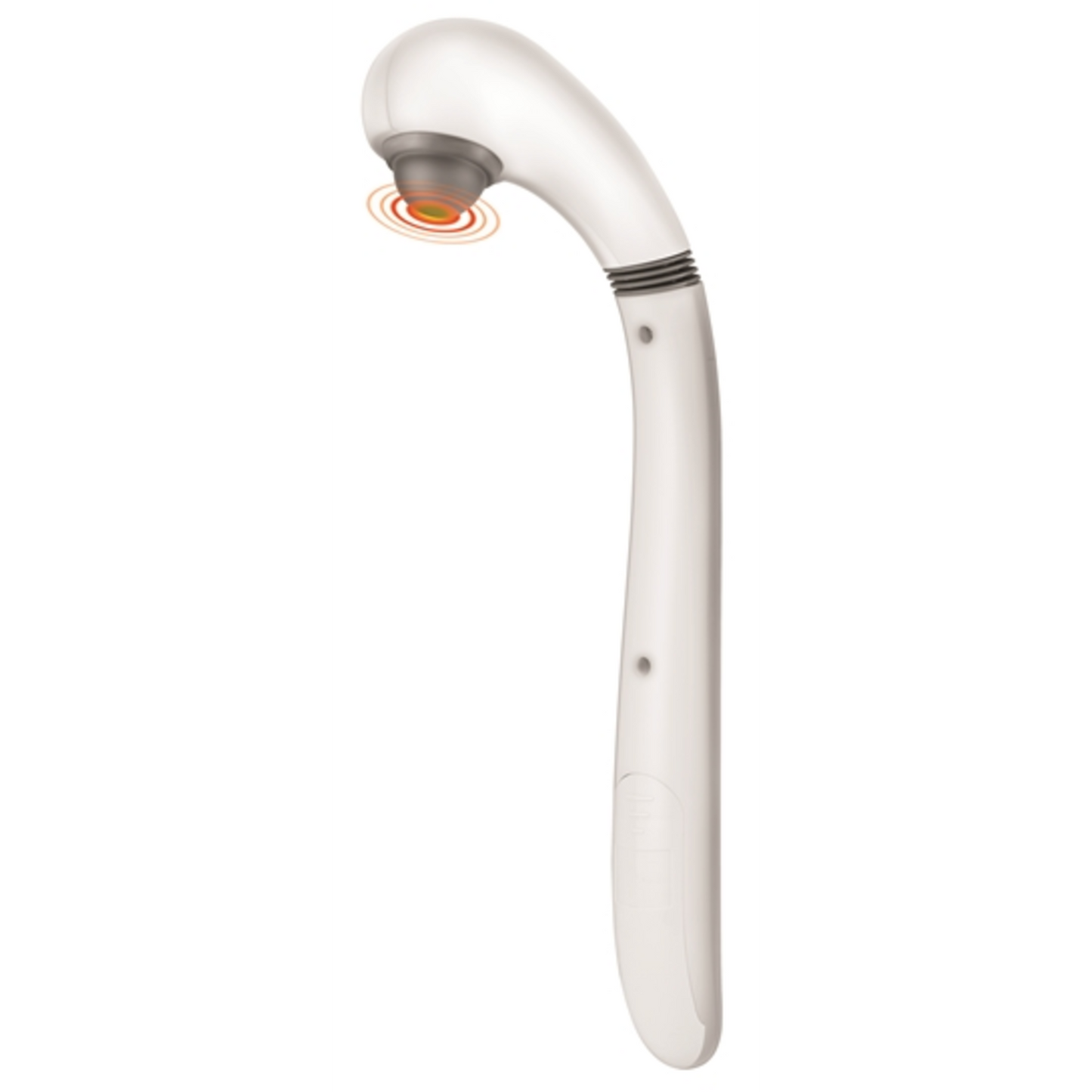 HANDHELD BACK MASSAGE, WHITE, 13"