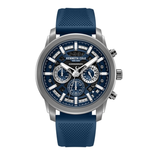 DRESS MEN'S WATCH, BLUE, MENS STANDARD