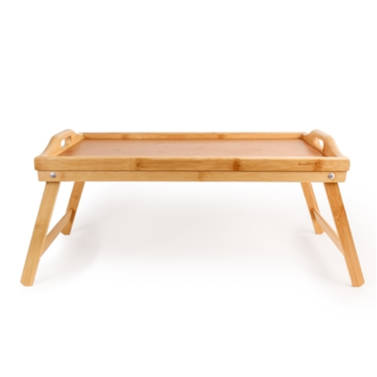 BAMBOO BED TRAY, NATURAL, 20"