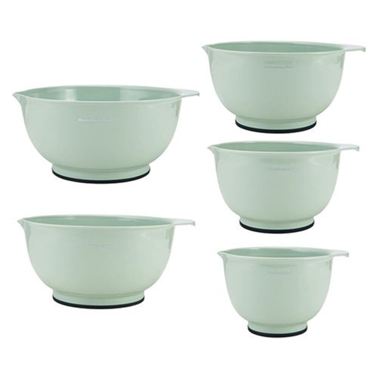 5PC MIXING BOWL PISTACHIO