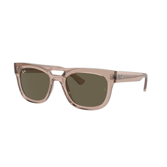 SQUARE UNISEX NON-POLAR SUNGLASSES, LIGHT BROWN/BROWN, 54