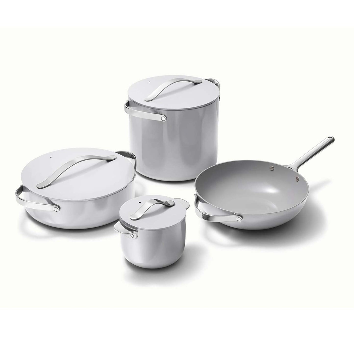 NONSTICK CERAMIC COOKWARE+ SET GRAY
