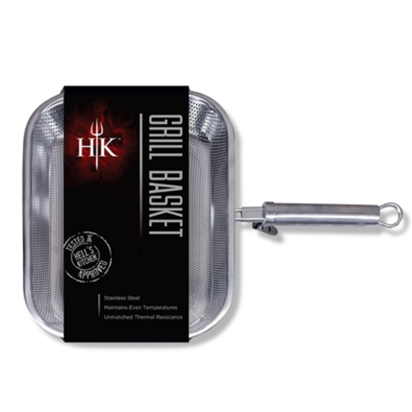 GRILL BASKET, STAINLESS STEEL