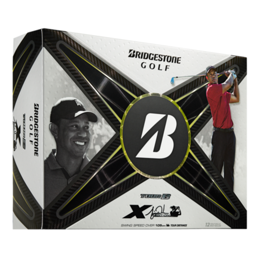 BRIDGESTONE TOUR B X TIGER WOODS EDITION GOLF BALLS