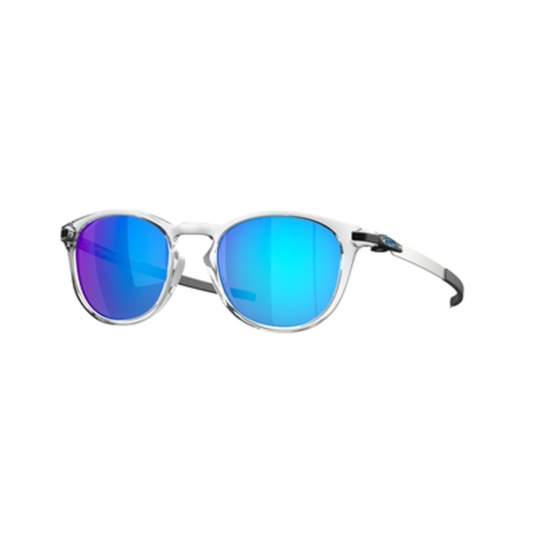 PITCHMAN UNISEX SUNGLASSES, CLEAR/PRIZM SAPPHIRE, 50
