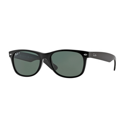 NEW WAYFARER UNISEX NON-POLAR SUNGLASSES, BLACK/GREEN, 58