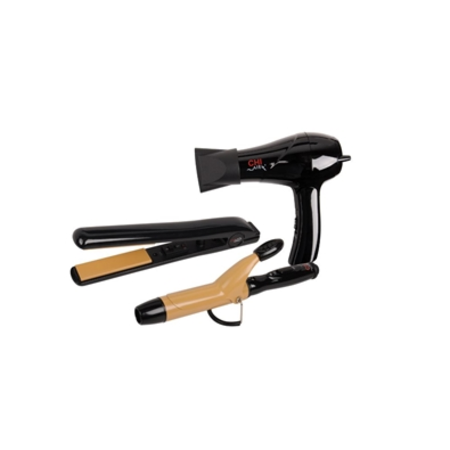 AIR CERAMIC TRAVEL SET, BLACK, 3 PIECES