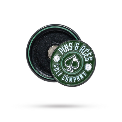 POP OUT MEDALLION BALL MARKER - GREEN