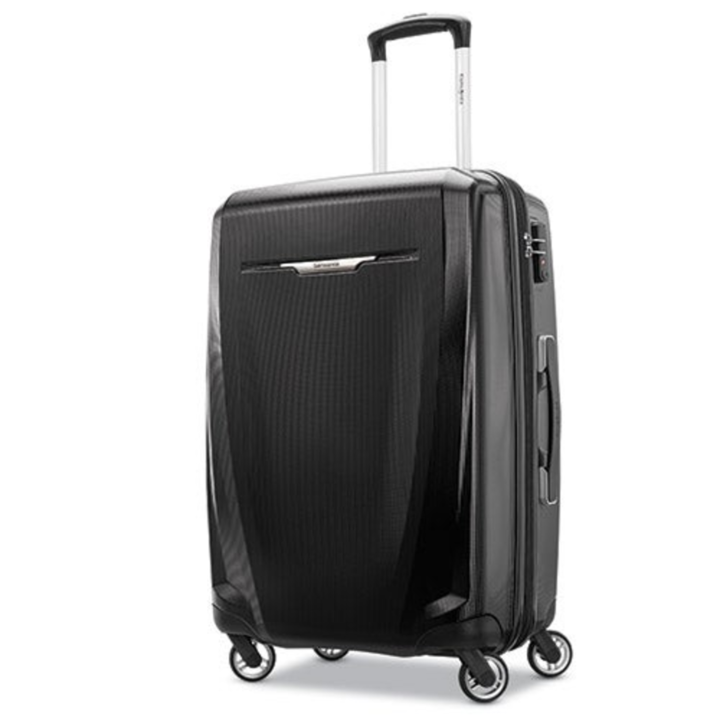 WINFIELD 3 DLX 25" HARDSIDE SPINNER BLACK