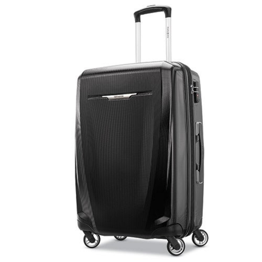 WINFIELD 3 DLX 25" HARDSIDE SPINNER BLACK