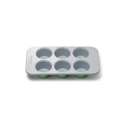 6 CUP MUFFIN PAN SAGE