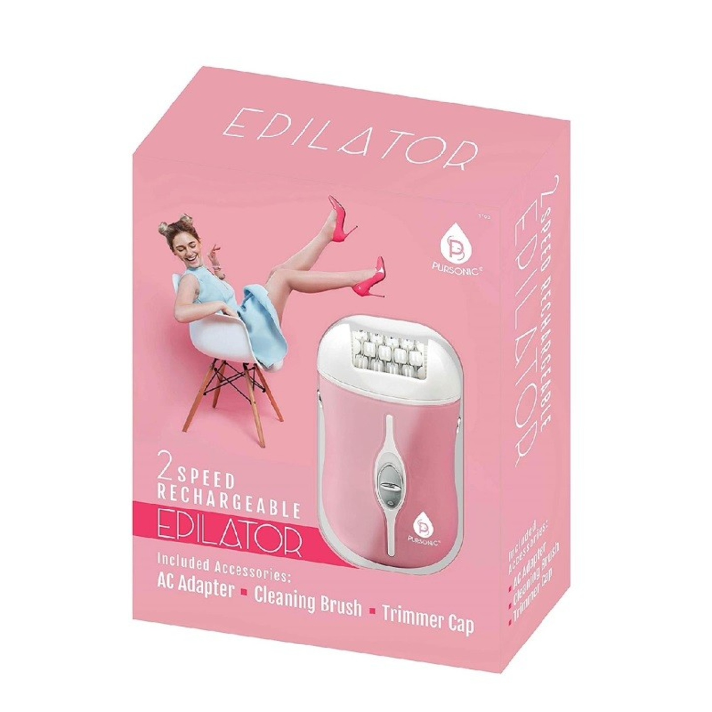 RECHARGEABLE EPILATOR & BIKINI TRIMMER