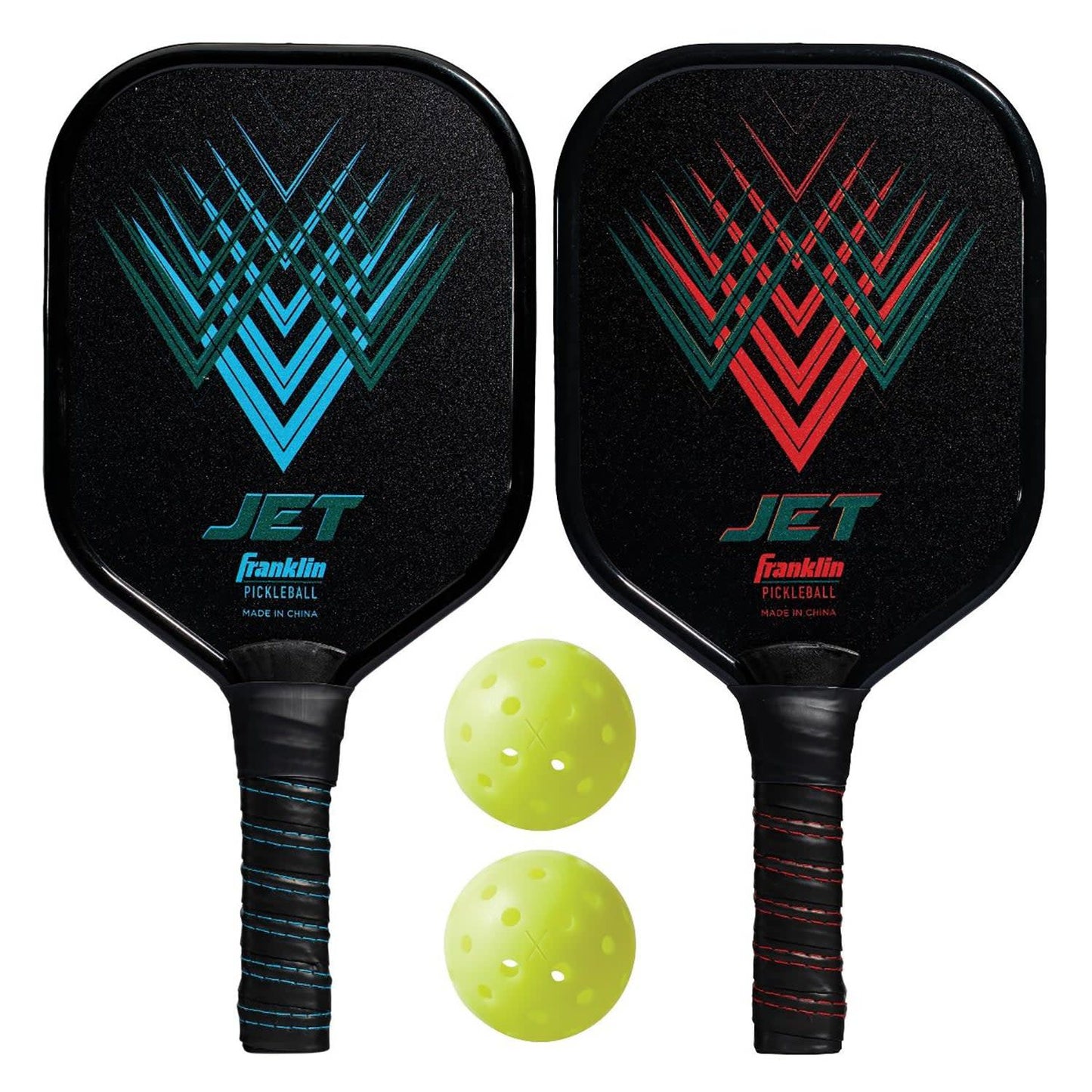 JET 2 PLAYER ALUMINUM PADDLE & BALL SET