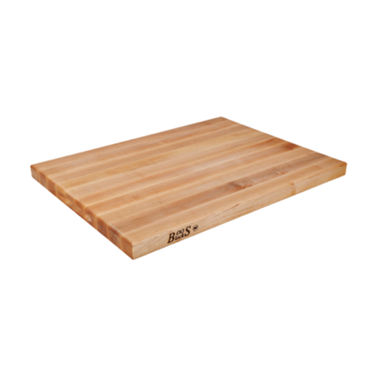 JOHN BOOS MAPLE EDGE GRAIN 1-1/2-IN REVERSIBLE CUTTING BOARD