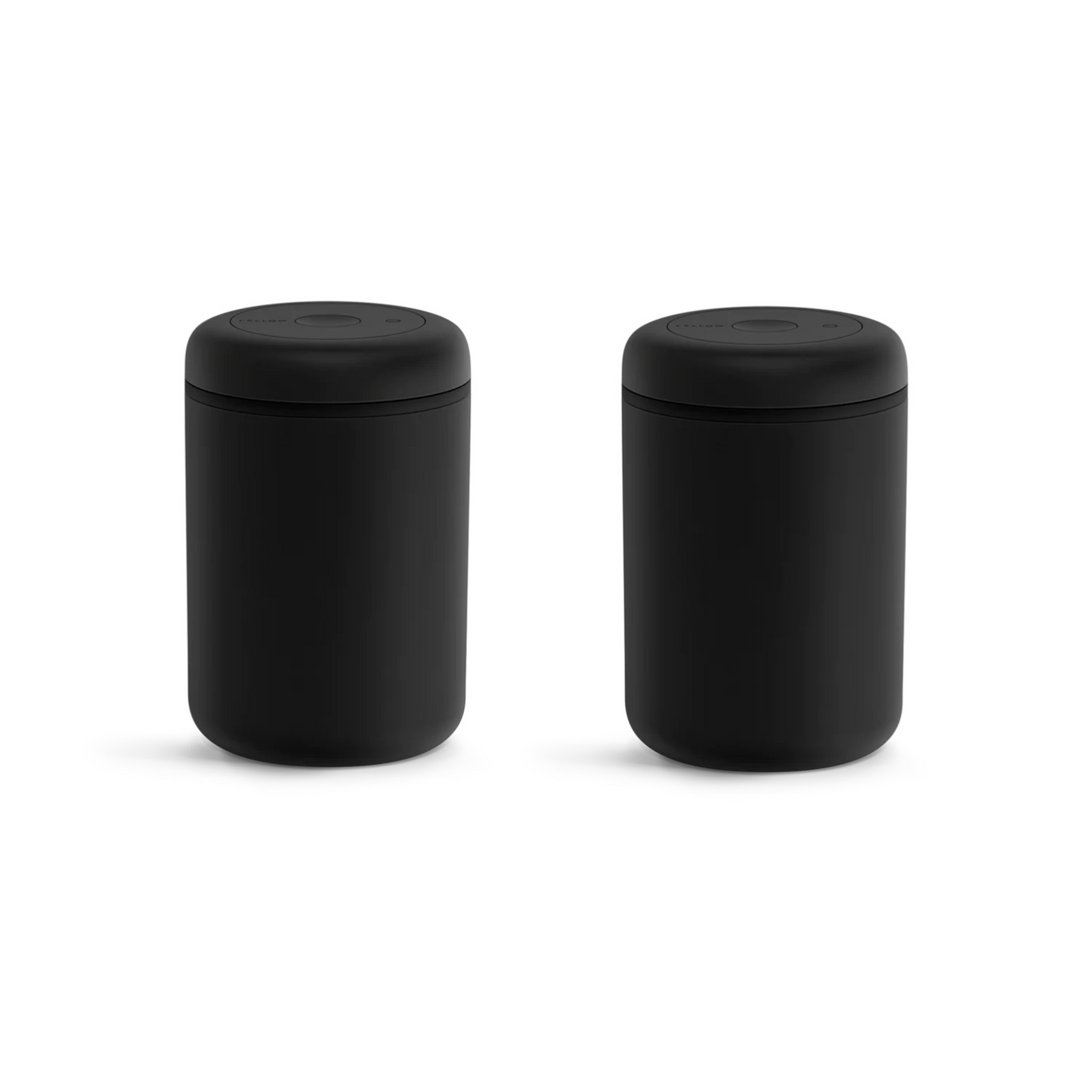 FELLOW ATMOS 1.2L VACUUM CANISTER - MATTE BLACK - SET OF 2