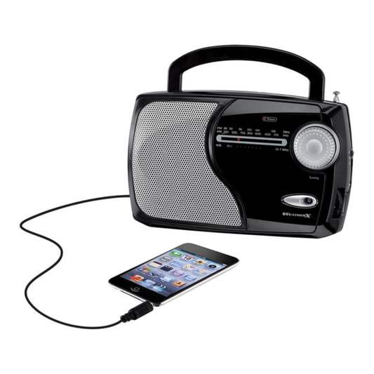 AM/FM WEATHER RADIO