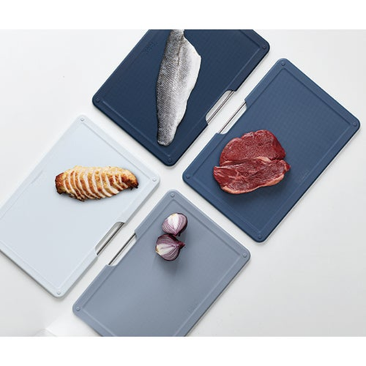 FOLIO 4PC CUTTING BOARD SET GRAY