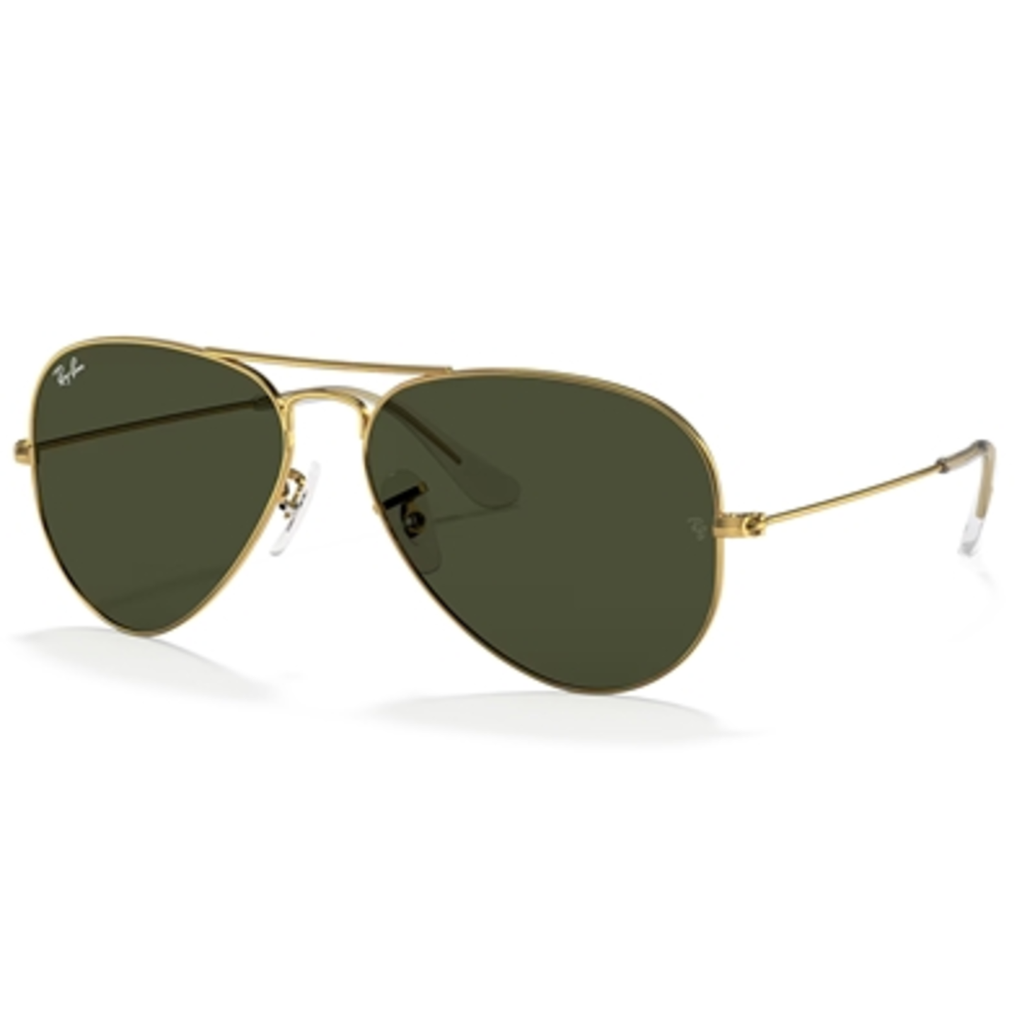 ORIGINAL AVIATOR NON-POLAR SUNGLASSES, GOLD/CRYSTAL GREEN, 58
