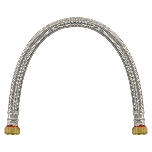 24" SS WATER HEATER HOSE