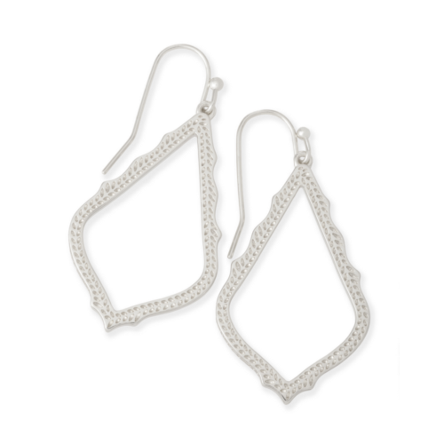 KENDRA SCOTT SOPHIA DROP EARRINGS IN SILVER