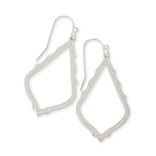 KENDRA SCOTT SOPHIA DROP EARRINGS IN SILVER