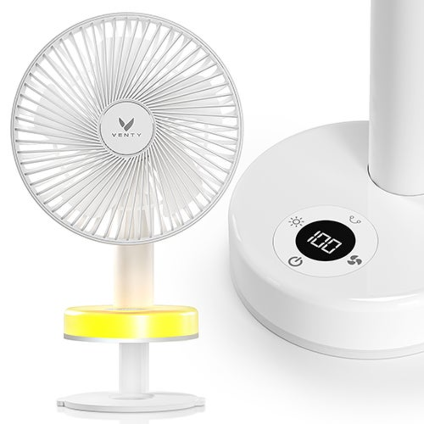 VENTY CLIP FAN WHITE