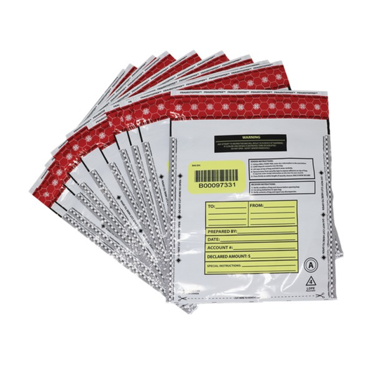 100PK 9X12" BNK DEP BAG
