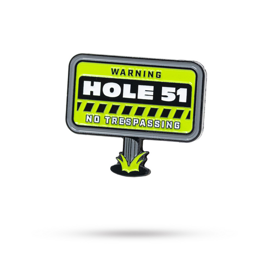 HEYDUDE - HOLE 51 BALL MARKER