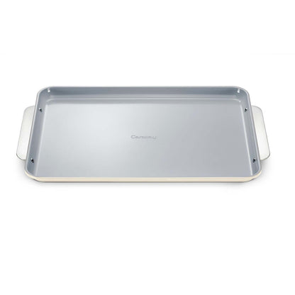 NONSTICK CERAMIC LARGE BAKING SHEET CREAM