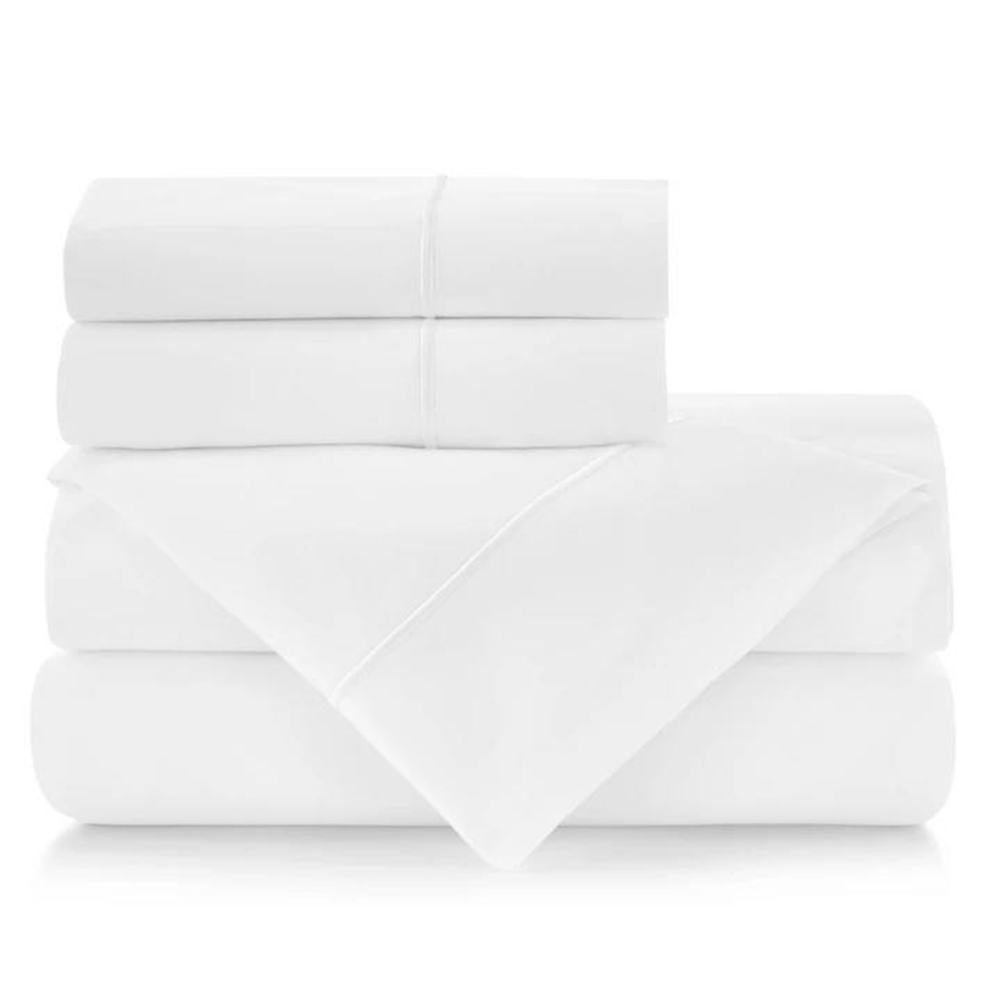 PEACOCK ALLEY BOUTIQUE SHEET SET - QUEEN - WHITE