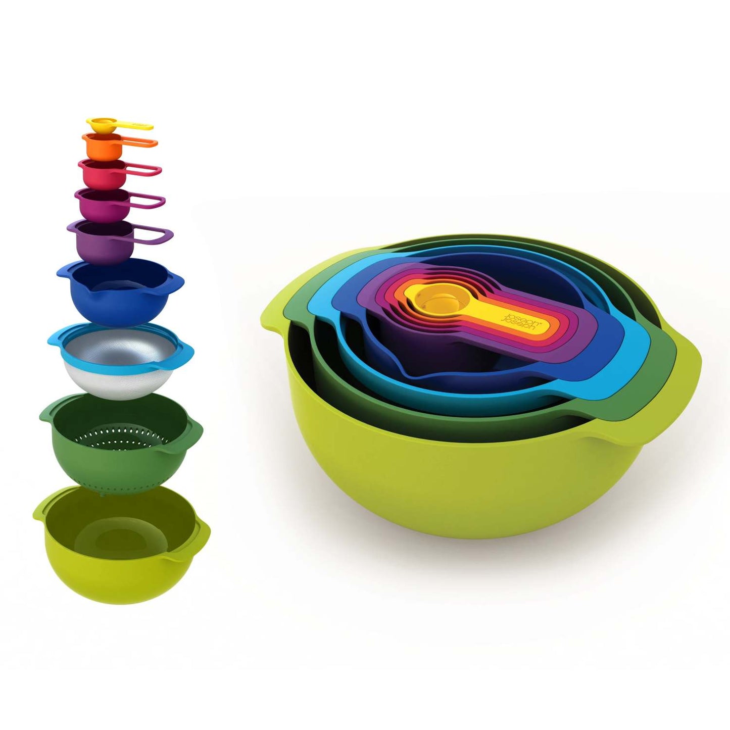 NEST 9 PLUS COMPACT FOOD PREPARATION SET